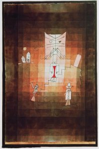 La montagna del gatto sacro da Paul Klee